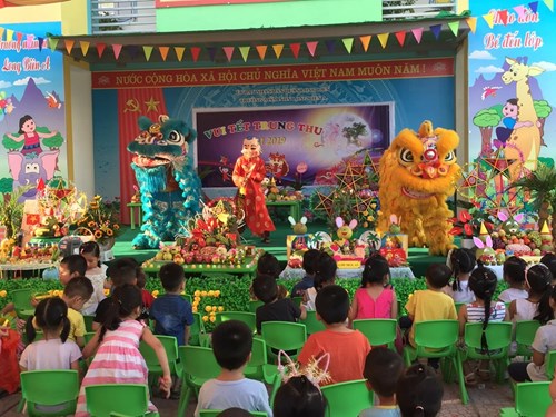 Trường mầm non long Biên A tưng bừng tổ chức Chương trình “Vui tết trung thu năm 2019”